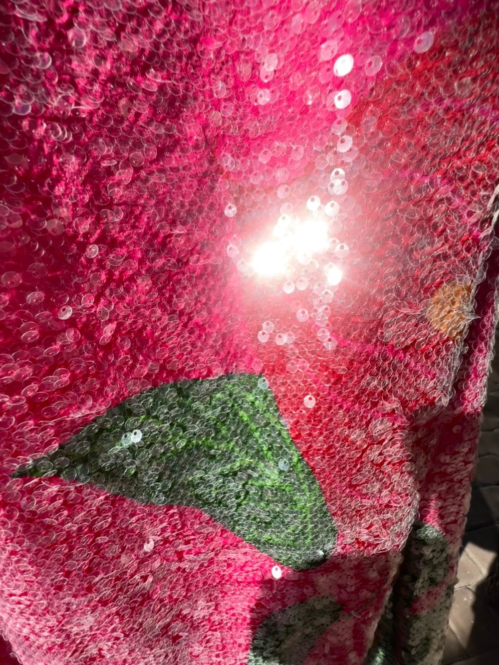 NWT Gorgeous Farm Rio Sequin Slip Dress S - Picture 5 of 9